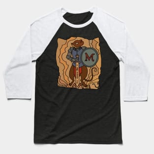 Martin the Warrior Tapestry - Redwall Baseball T-Shirt